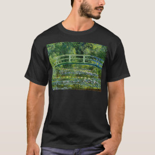 Claude Monets Water Lilies and Japanese Bridge Ret T-Shirt