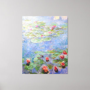 Claude Monet's Water Lilies Canvas Print