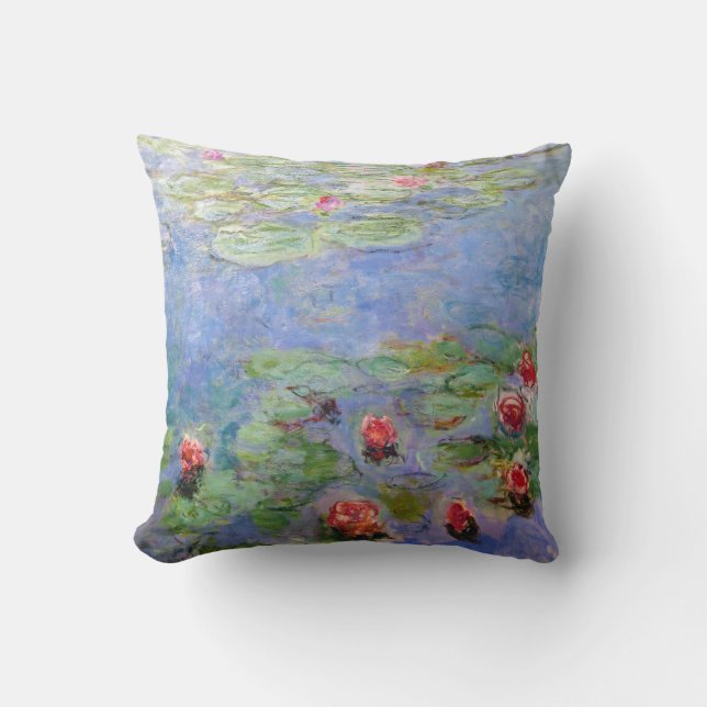 Claude Monet's Water Lilies Cushion (Front)