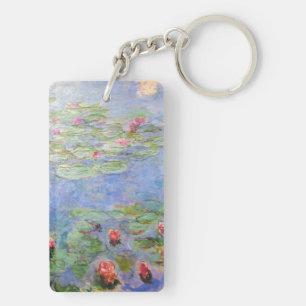 Claude Monet's Water Lilies Key Ring