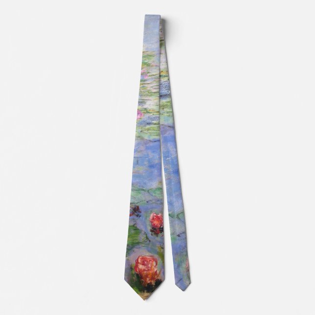 Claude Monet's Water Lilies Tie (Front)