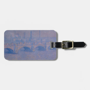 Claude Monet's Waterloo Bridge Luggage Tag