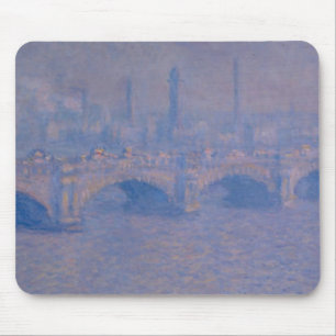 Claude Monet's Waterloo Bridge Mouse Mat