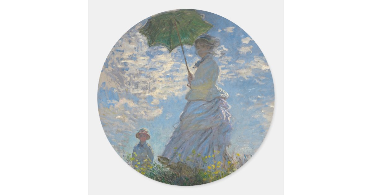 Reproduction Tableau Monet – La Promenade (Femme à L'Ombrelle) – Impression Giclée – Plusieurs Tailles