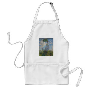 Claude Monet's Woman with a Parasol (The Stroll) Standard Apron