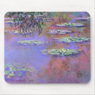 Claude Monte Water Lilies Mouse Mat