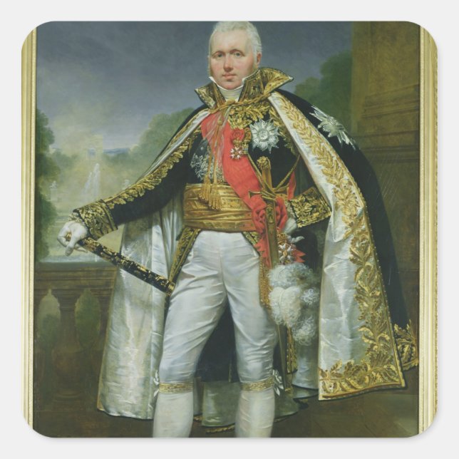 Claude Victor Perrin Square Sticker (Front)