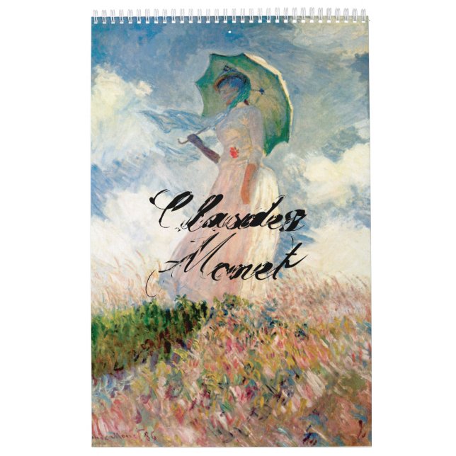 Claudes Monet Calendar (Cover)