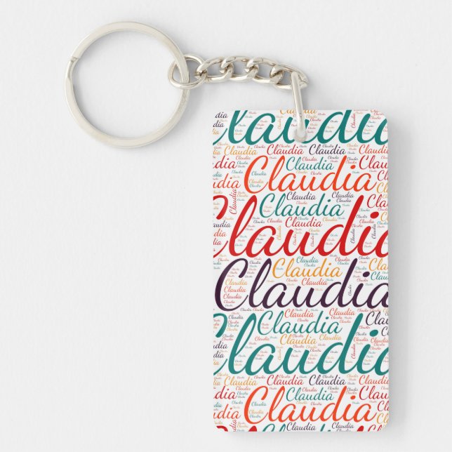 Claudia Key Ring (Front)