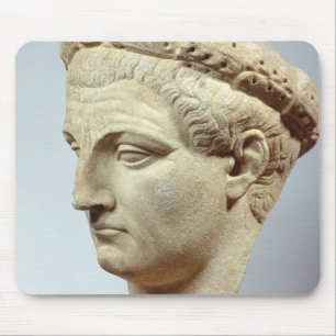Claudius, marble head, 41-54 AD Mouse Mat