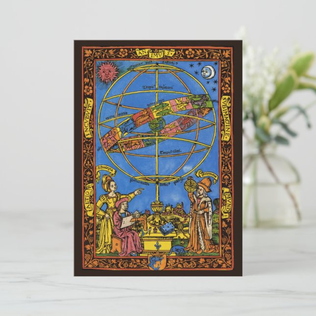Claudius Ptolemy Astronomer, Vintage Celestial  (Standing Front)