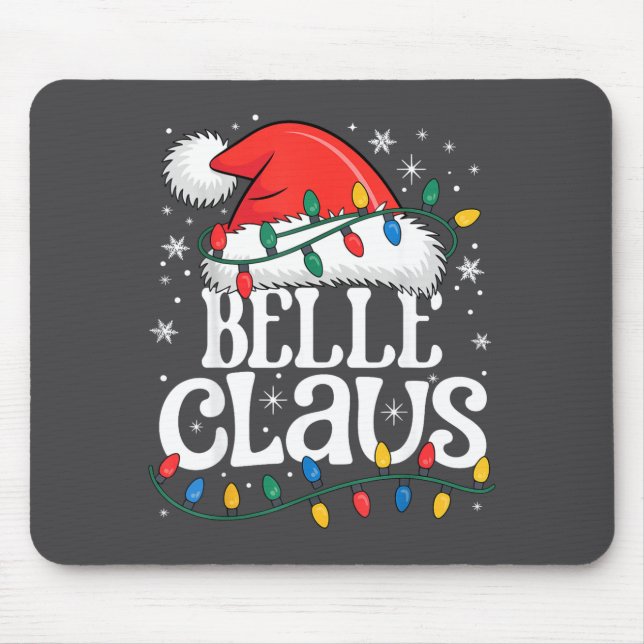 Claus Funny Xmas Christmas Grandma Holiday Style  Mouse Mat (Front)