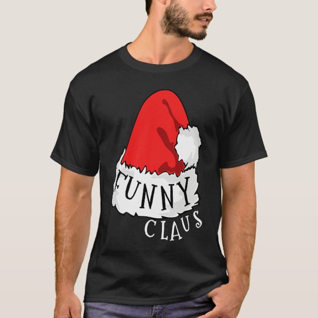Claus Matching Famiy Group Christmas T-Shirt (Front)