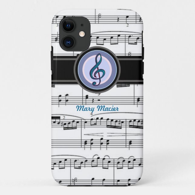 clave music note Case-Mate iPhone case (Back)