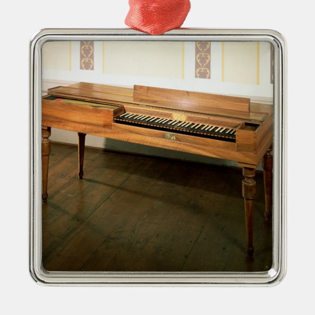 Clavichord, once owned by Franz Joseph Haydn Metal Tree Decoration (Front)