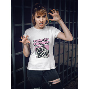 Claw-ful Costume Funny Halloween T-Shirt
