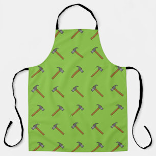 Claw Hammer Cartoon Apron