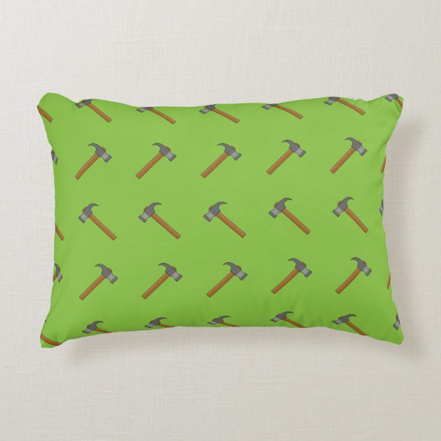 Claw Hammer Cartoon Decorative Cushion (Front)