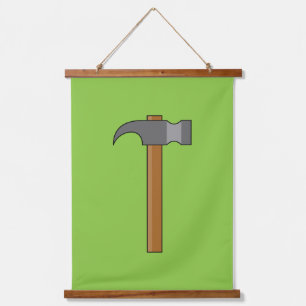 Claw Hammer Cartoon Hanging Tapestry