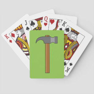 Claw Hammer Cartoon Playing Cards