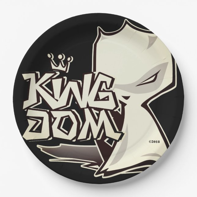 Claw Kingdom Genesis Paper Plate (Front)