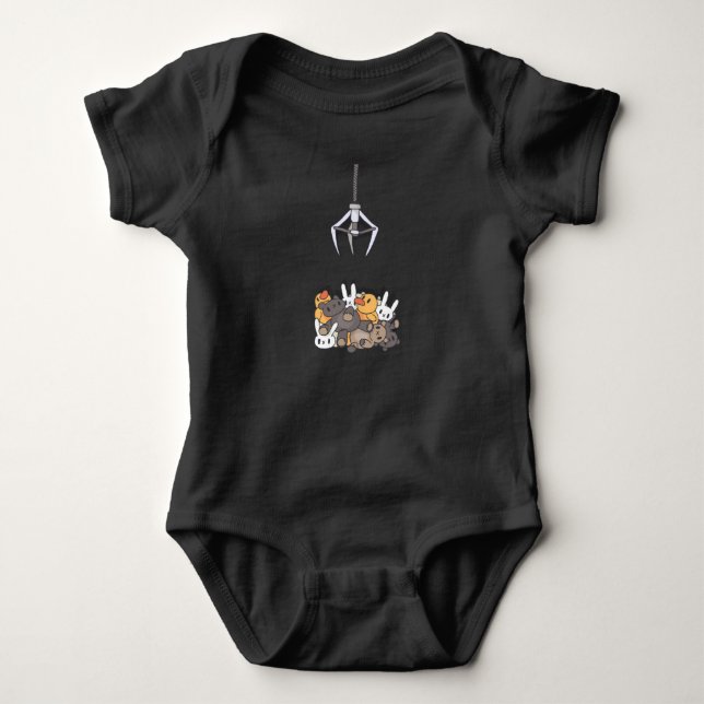 Claw Machine Kawaii Baby Bodysuit (Front)