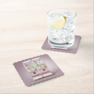 Claw Machine Paper Coaster