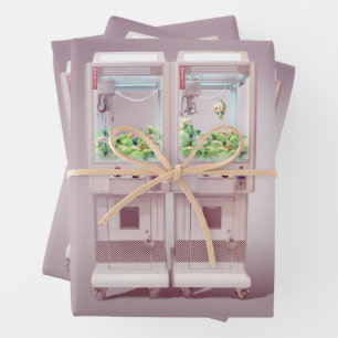 Claw Machine Wrapping Paper Sheet