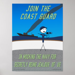 Claw of Knowledge "Join the Coast Guard" Poster