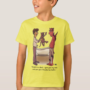 Clawdia Boy's Yellow T-Shirt