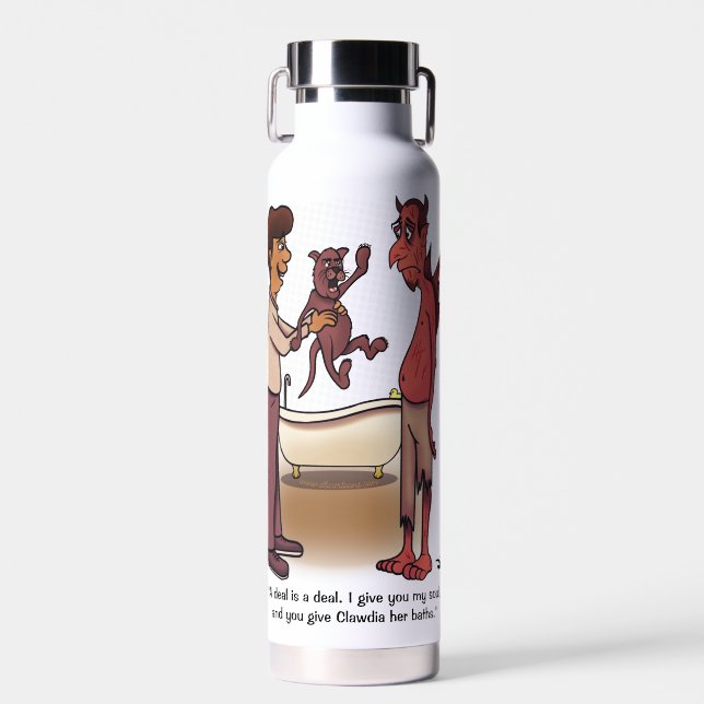 Clawdia Thor Insulated Bottle (Front)