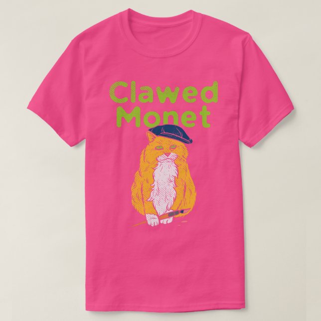 Clawed Monet T-Shirt (Design Front)