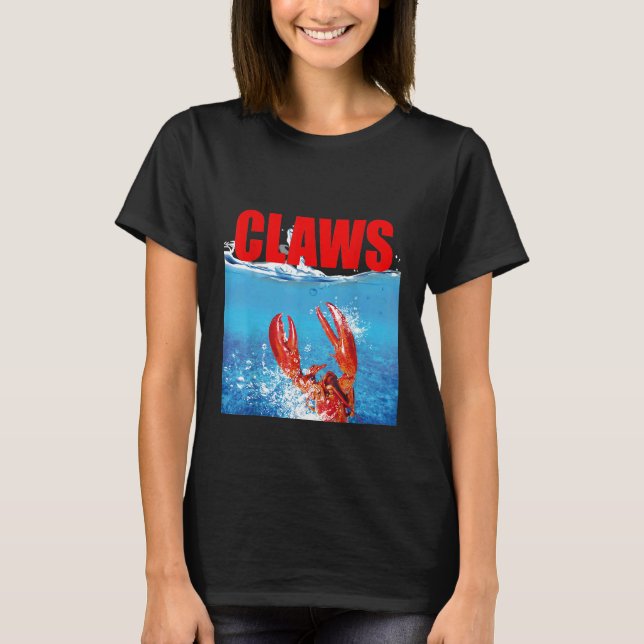 Claws Lobster   Men Women T-Shirt (Front)