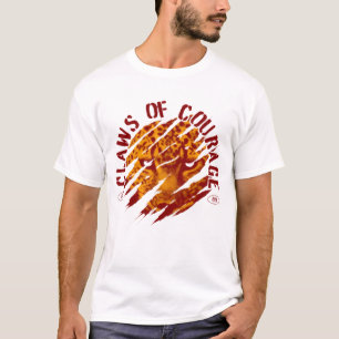 Claws of Courage Vintage Tiger Graphic T-Shirt