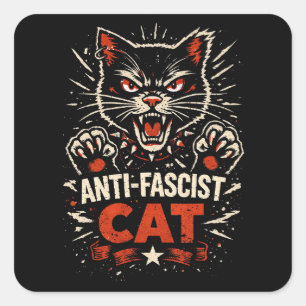 Claws of Resistance Square Sticker