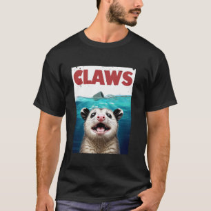 Claws Opossum and Trash Top Cute Funny Cat Lovers 