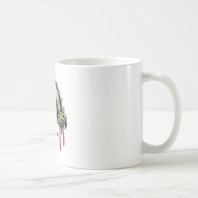 Claws Ripping Coffee Mug (Right)