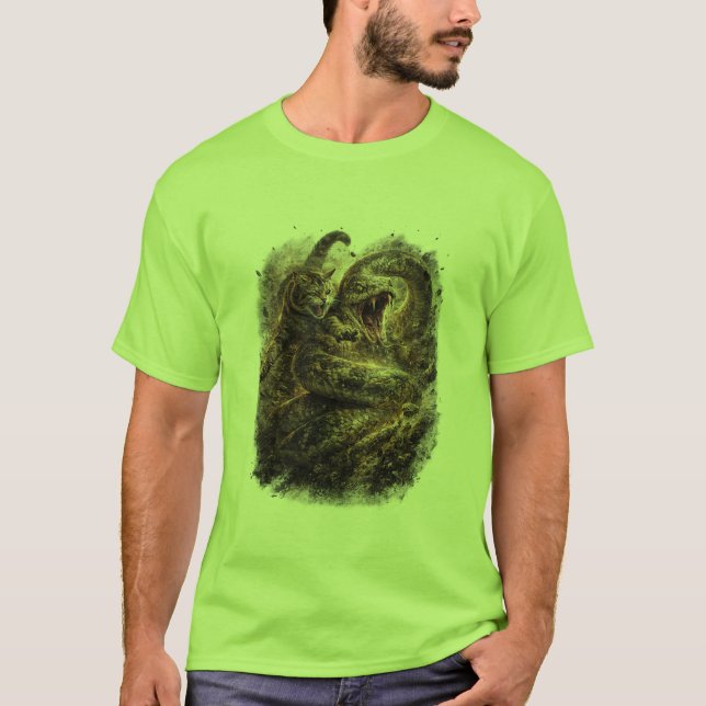 Claws vs Fangs. T-Shirt (Front)