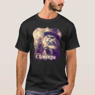 Clawsome Wizard Kitty Cat T-Shirt