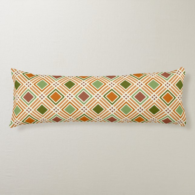 Clay Algae Pattern Body Cushion (Front)