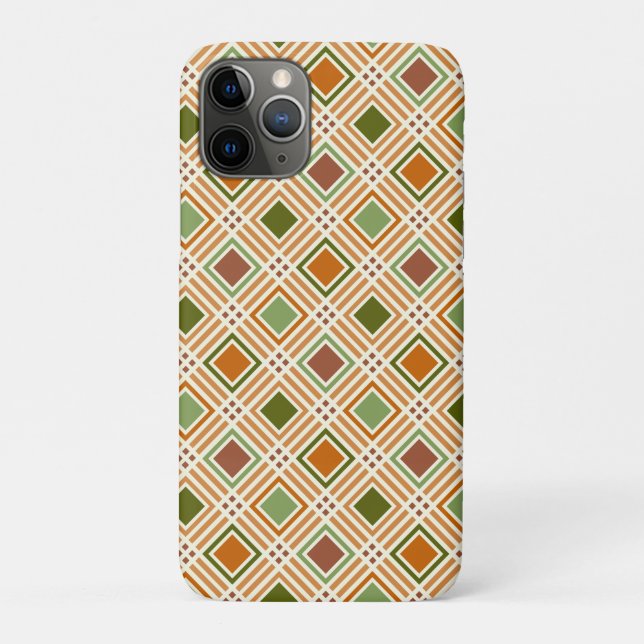 Clay Algae Pattern Case-Mate iPhone Case (Back)