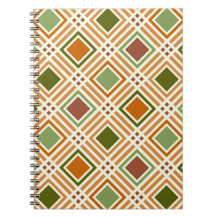 Clay Algae Pattern Notebook