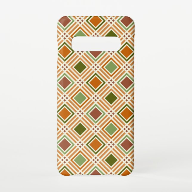 Clay Algae Pattern Samsung Galaxy Case (Back)