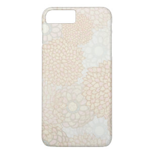 Clay and Tan Flower Burst Design iPhone 8 Plus/7 Plus Case