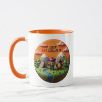 Clay Art “Lost but Loving It” Camping Scene