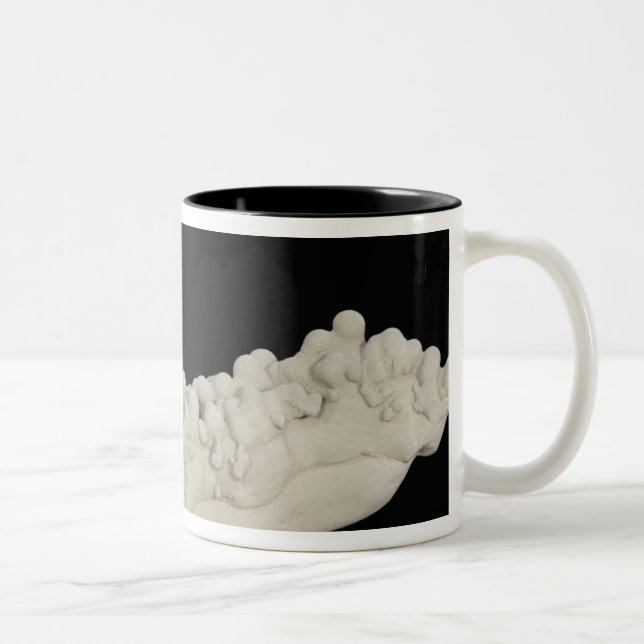 Clay Concretion Two-Tone Coffee Mug (Right)
