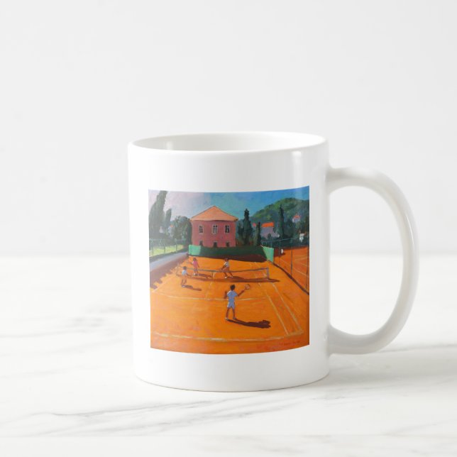 Clay Court Tennis Lapad Croatia 2012 Coffee Mug (Right)