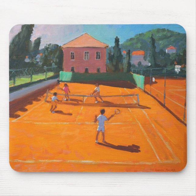Clay Court Tennis Lapad Croatia 2012 Mouse Mat (Front)
