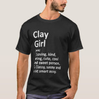 Clay Girl Al Alabama Funny City Home Roots