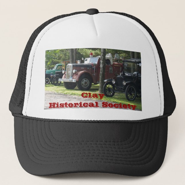 Clay Histor... Trucker Hat (Front)